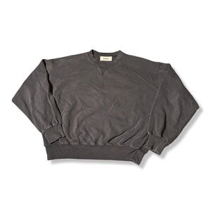 Buck Mason Charcoal Crewneck Sweater